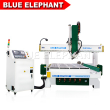 Blue Elephant 1325 4 Axis CNC Router Wood Carving Machine with Rotary Device